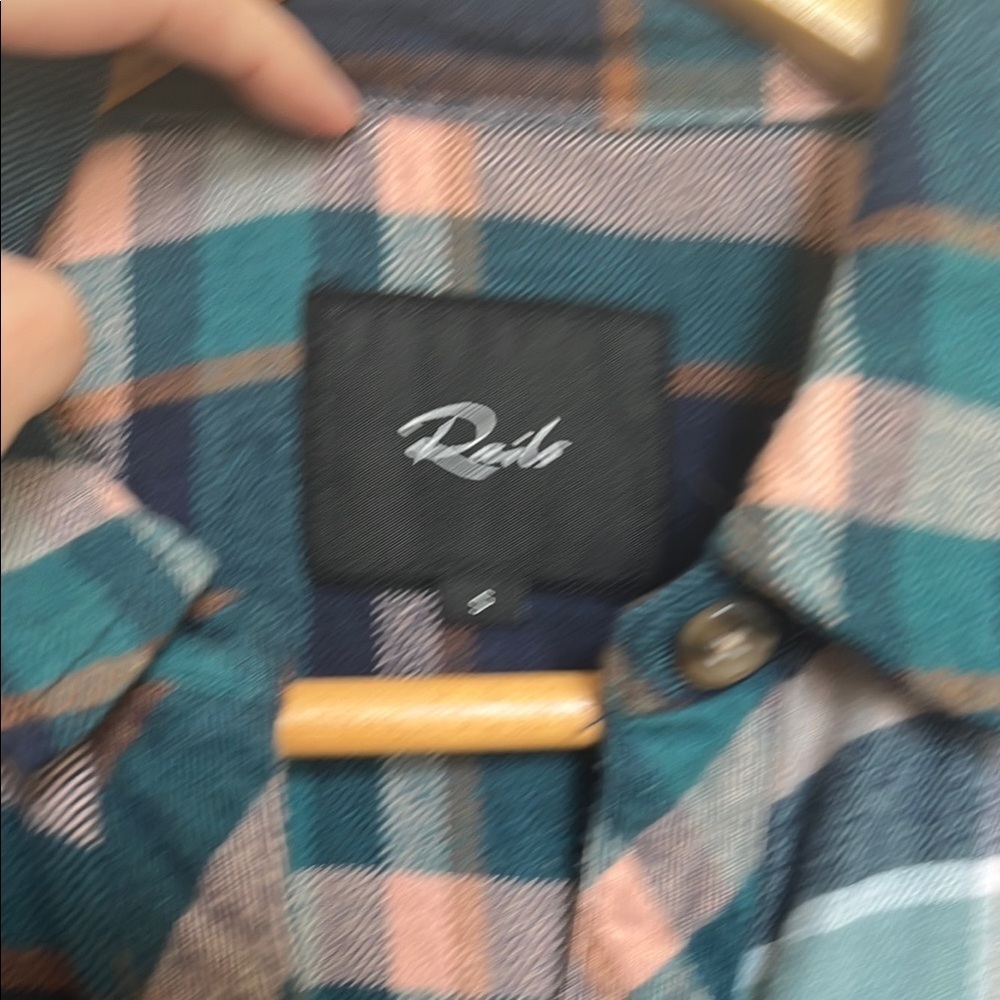 RAILS Brando Mixed Plaid button up shirt - Heathrow - Picture 5 of 6